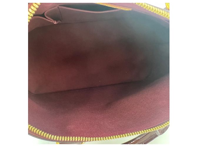 Borsa Louis Vuitton Alma in rosso - vista 12