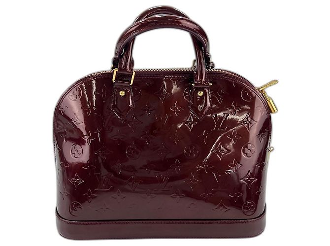 Borsa Louis Vuitton Alma in rosso - vista 2
