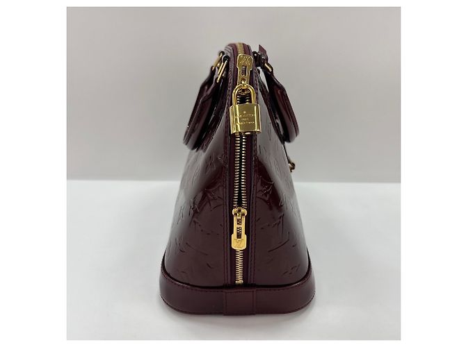 Borsa Louis Vuitton Alma in rosso - vista 6