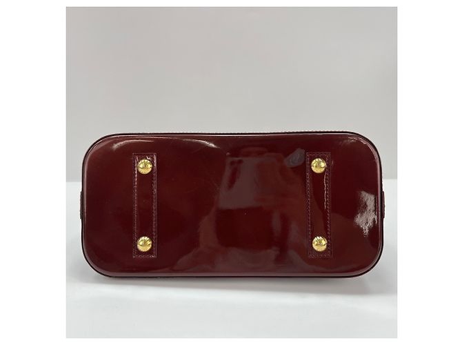 Borsa Louis Vuitton Alma in rosso - vista 7