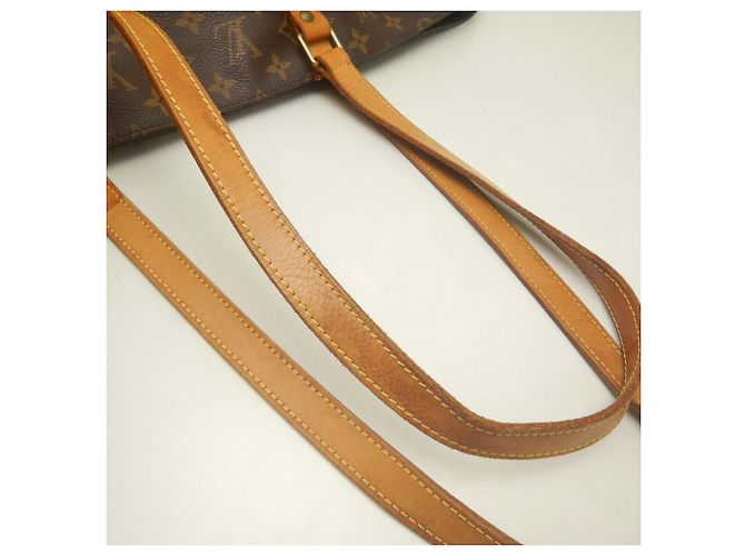 Borsa Shopping Tote Louis Vuitton Monogram Marrone - vista 10
