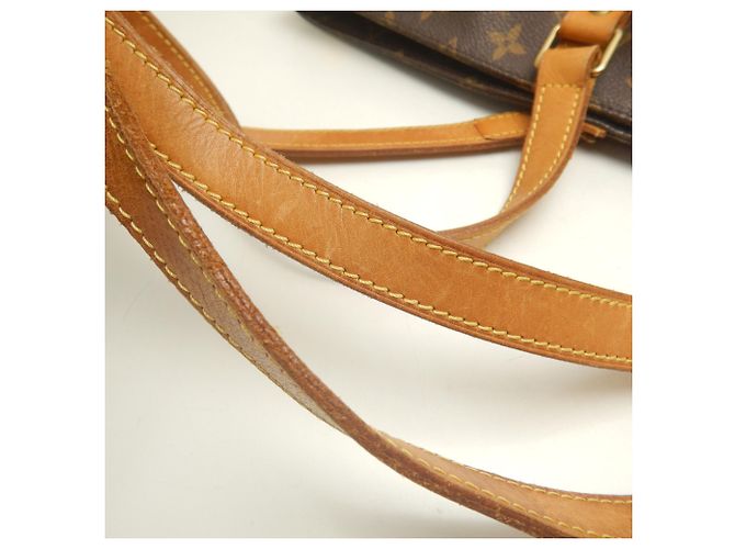 Borsa Shopping Tote Louis Vuitton Monogram Marrone - vista 11