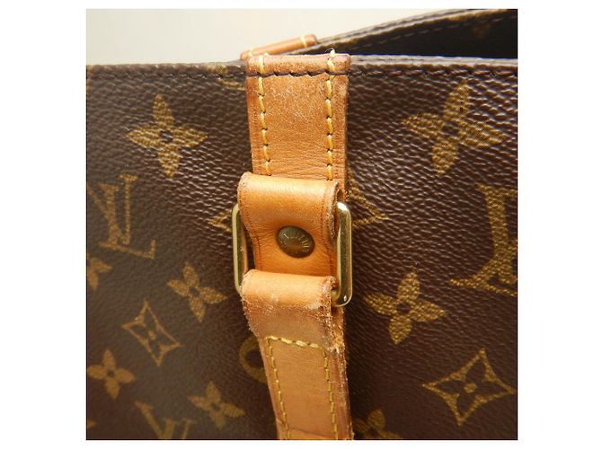 Borsa Shopping Tote Louis Vuitton Monogram Marrone - vista 13