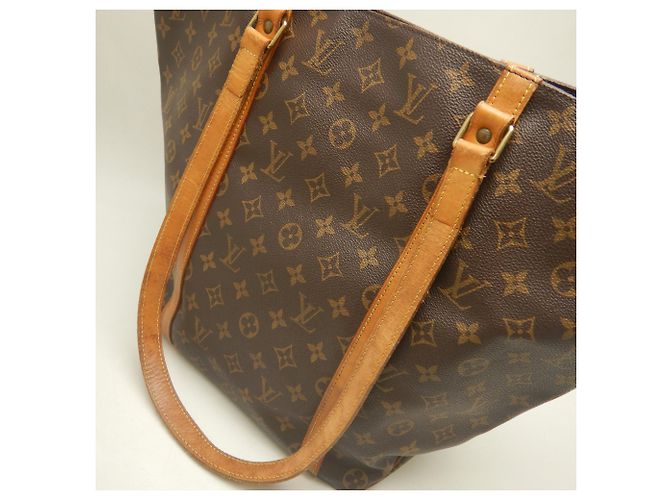 Borsa Shopping Tote Louis Vuitton Monogram Marrone - vista 14