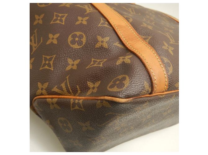 Borsa Shopping Tote Louis Vuitton Monogram Marrone - vista 17