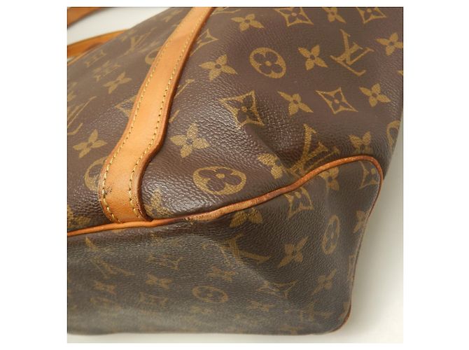 Borsa Shopping Tote Louis Vuitton Monogram Marrone - vista 18