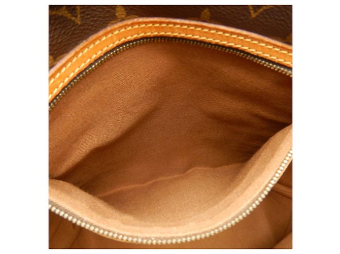 Borsa Shopping Tote Louis Vuitton Monogram Marrone - vista 22