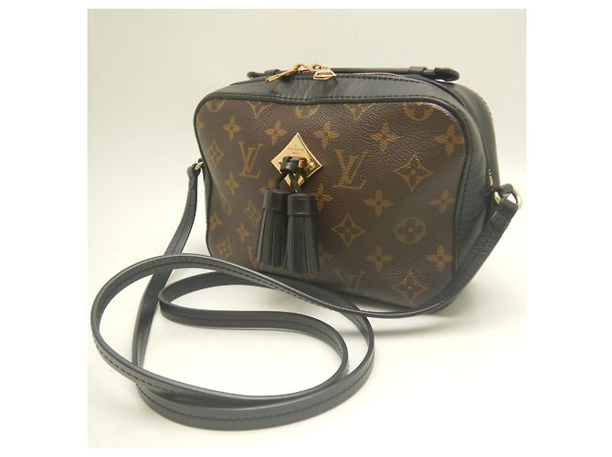 Borsa a tracolla Louis Vuitton Monogram Saint-Onge M43555 Marrone - vista 18