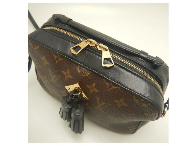 Borsa a tracolla Louis Vuitton Monogram Saint-Onge M43555 Marrone - vista 5