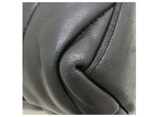 Borsa a tracolla Yves Saint Laurent Lulu Puffer Nero - vista 29