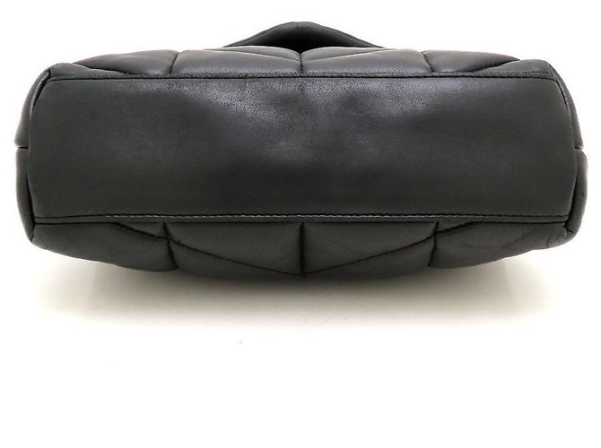 Borsa a tracolla Yves Saint Laurent Lulu Puffer Nero - vista 4