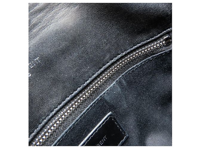 Borsa a tracolla Yves Saint Laurent Lulu Puffer Nero - vista 9
