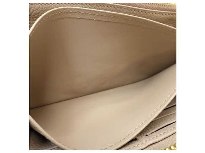 Portafoglio lungo Louis Vuitton Monogram Empreinte Grigio - vista 12