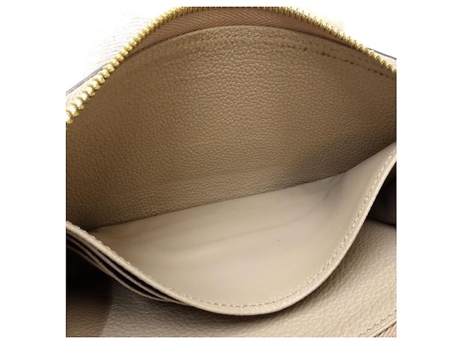 Portafoglio lungo Louis Vuitton Monogram Empreinte Grigio - vista 13