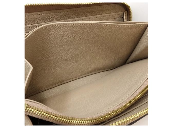 Portafoglio lungo Louis Vuitton Monogram Empreinte Grigio - vista 9