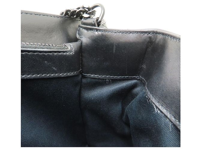Borsa a tracolla Yves Saint Laurent Lulu Medium Nero - vista 15