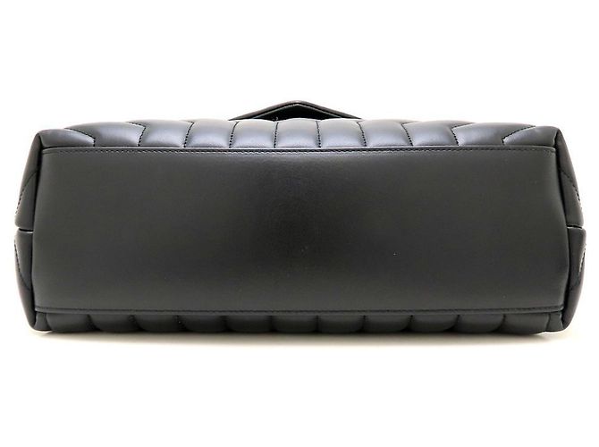 Borsa a tracolla Yves Saint Laurent Lulu Medium Nero - vista 4
