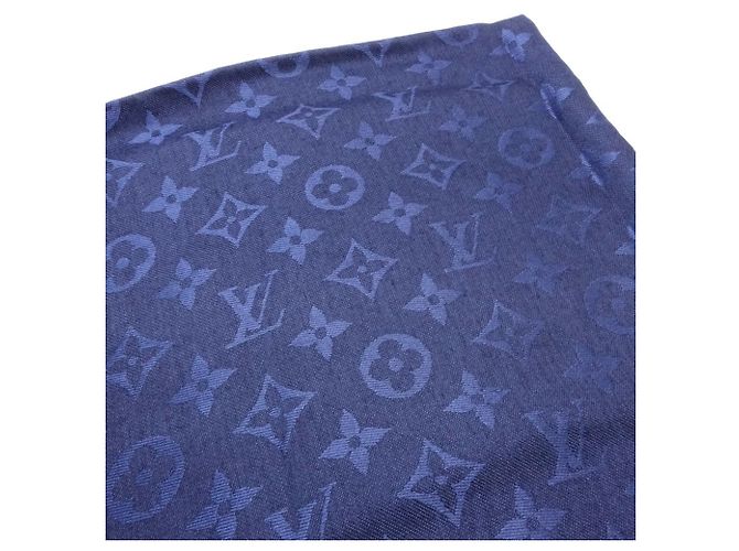 Louis Vuitton Monogram Multicolor Schal aus Seide und Wolle Mehrfarben - Ansicht 7
