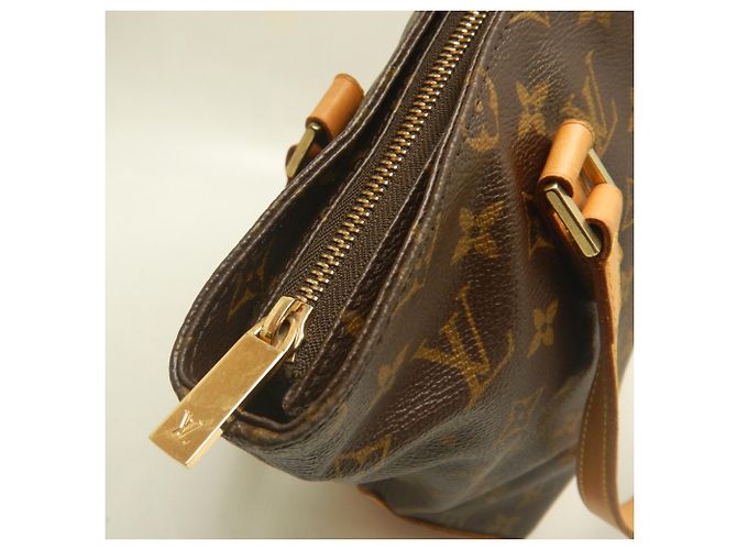 Borsa Cabas Piano Monogram Louis Vuitton Marrone - vista 11