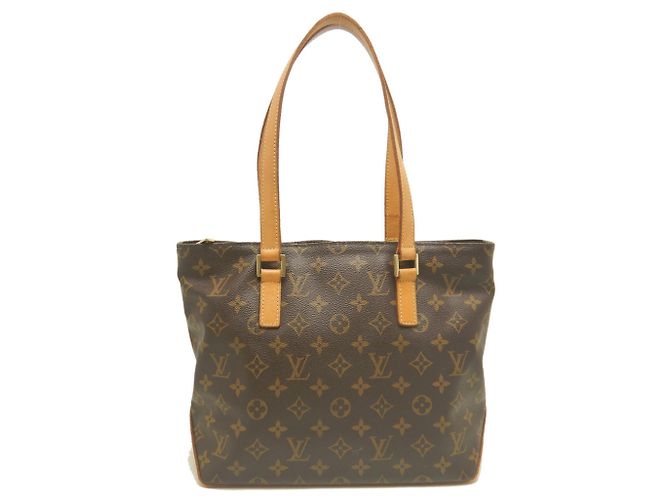Borsa Cabas Piano Monogram Louis Vuitton Marrone - vista 2