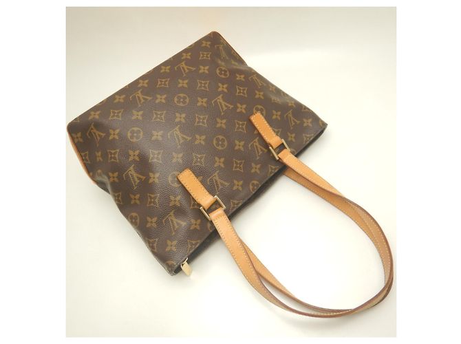 Borsa Cabas Piano Monogram Louis Vuitton Marrone - vista 3