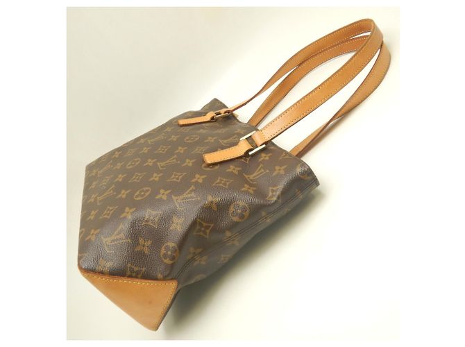 Borsa Cabas Piano Monogram Louis Vuitton Marrone - vista 4