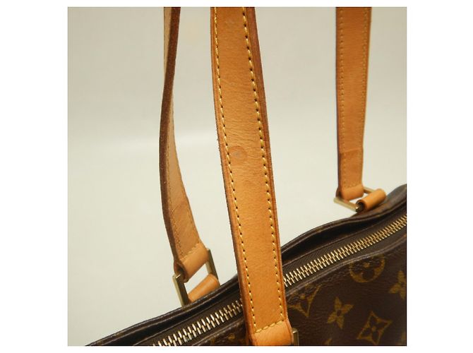 Borsa Cabas Piano Monogram Louis Vuitton Marrone - vista 9