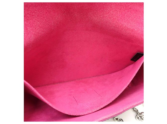 Louis Vuitton Epi Chain Wallet Pochette Felicie Nero Rosa - vista 10
