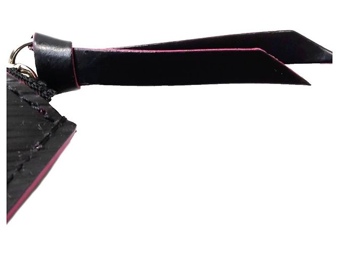 Louis Vuitton Epi Chain Wallet Pochette Felicie Nero Rosa - vista 15