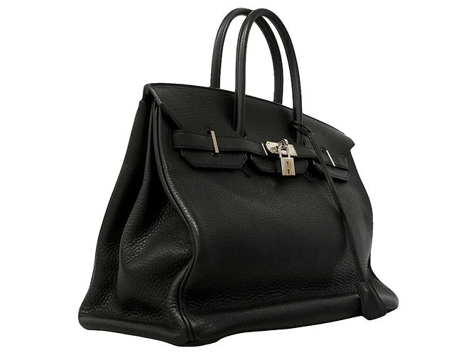Hermès Borsa Hermes Birkin 35 Togo Black Nero - vista 2