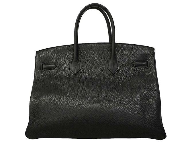Hermès Borsa Hermes Birkin 35 Togo Black Nero - vista 9