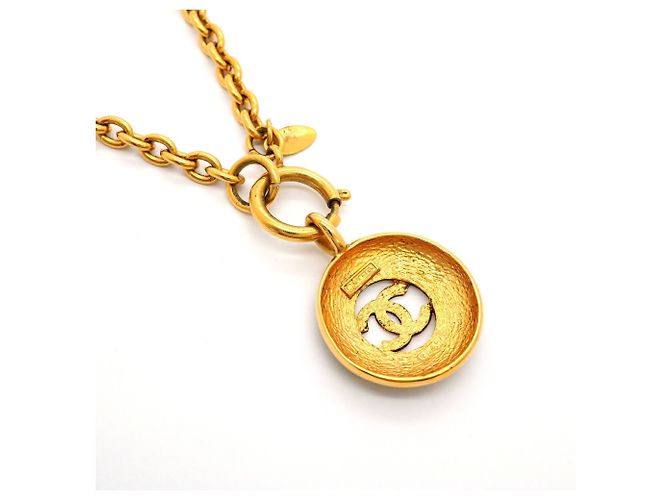 Collana Chanel Coco Mark Circle D'oro - vista 2