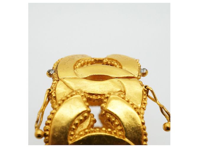 Bangles Chanel placcato oro D'oro - vista 8