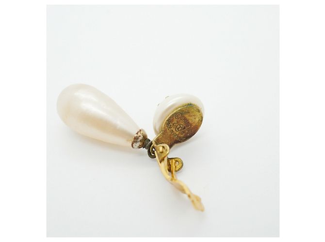 Orecchini a clip Chanel Gold D'oro - vista 6