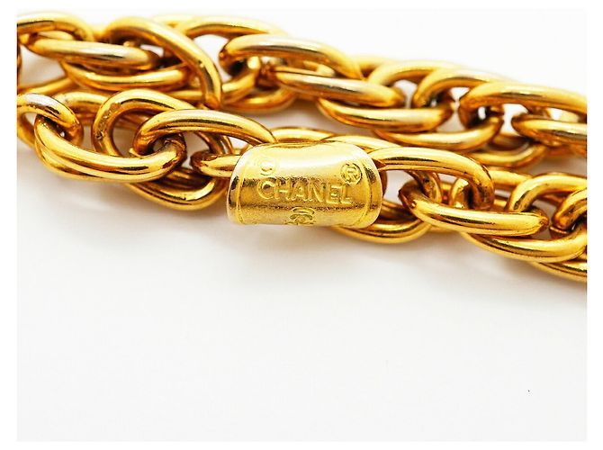 Collana Chanel placcata oro D'oro - vista 5