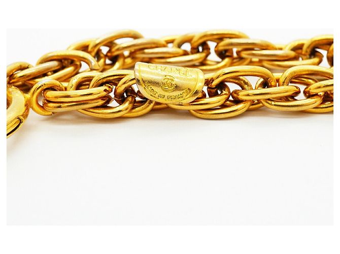 Collana Chanel placcata oro D'oro - vista 6