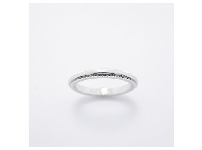 Tiffany & Co. Platin Milgrain Ring - Ansicht 2