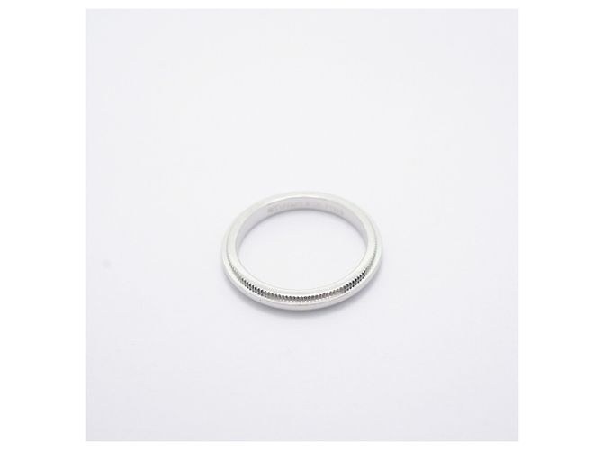 Tiffany & Co. Platin Milgrain Ring - Ansicht 3