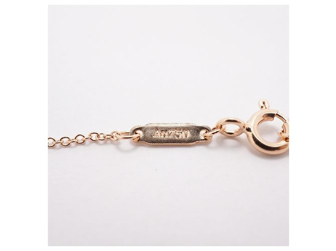 Collana Tiffany & Co. T Smile Mini in oro rosa 18K - vista 5