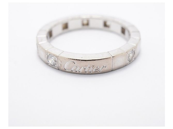 Cartier Lanieres Ring mit halben Diamanten - Ansicht 3