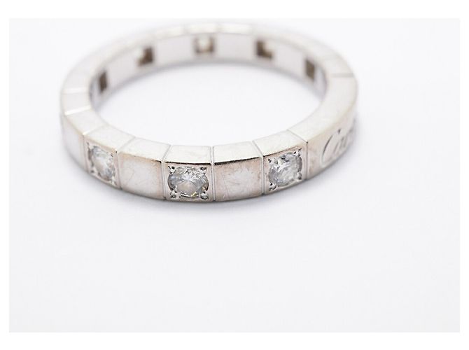 Cartier Lanieres Ring mit halben Diamanten - Ansicht 8