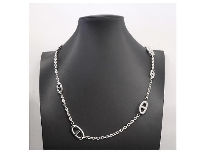 Hermès Collana Hermes Chaine d'Ancre Farandole - vista 9