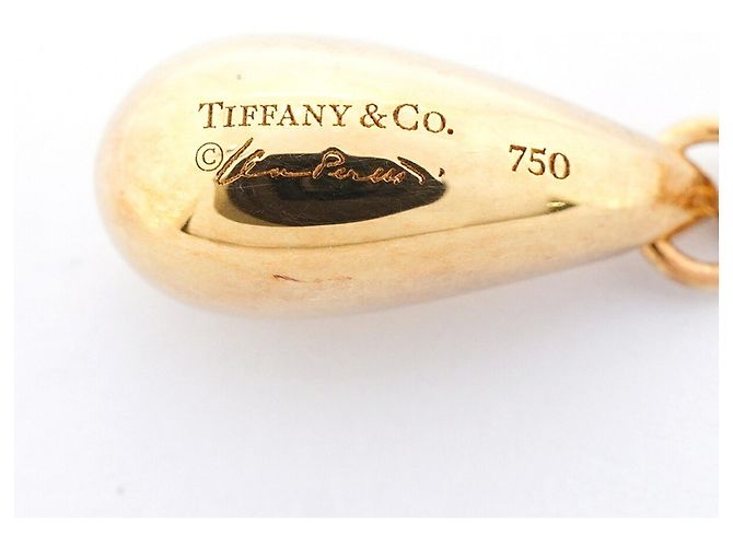 Collana Teardrop Tiffany & Co. in oro giallo 18K - vista 6