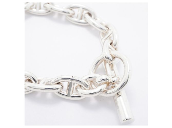 Hermès Bracciale con Charm Hermes Chaine d'Ancre MM - vista 2