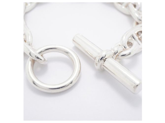 Hermès Bracciale con Charm Hermes Chaine d'Ancre MM - vista 4