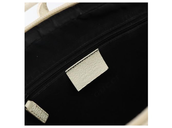 Gucci Jackie Leather Medium Bianco - vista 6