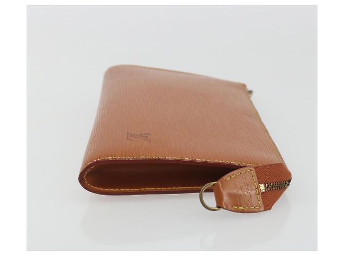Louis Vuitton Pochette Accessoires Epi MM Marron - vue 3