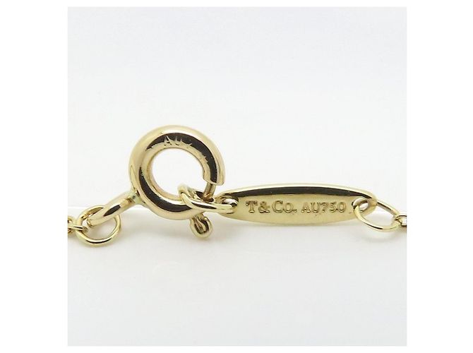 Bracciale con charm Tiffany & Co. in oro giallo 18K D'oro - vista 4