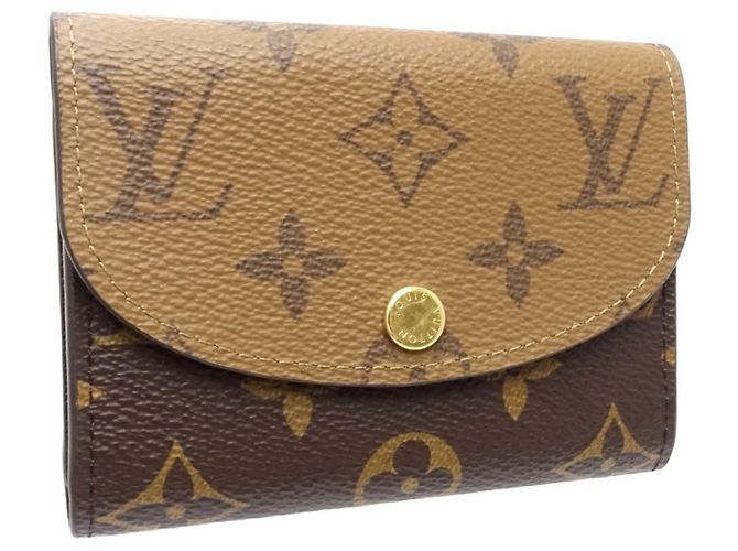 Monedero Louis Vuitton Monogram Reverse Castaño Monograma - vista 3