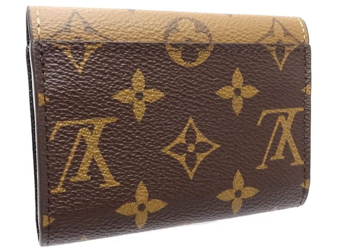 Monedero Louis Vuitton Monogram Reverse Castaño Monograma - vista 4